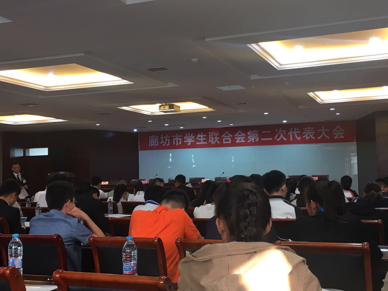 市學生聯合會第二次代表大會在北華航天工業(yè)學院召開