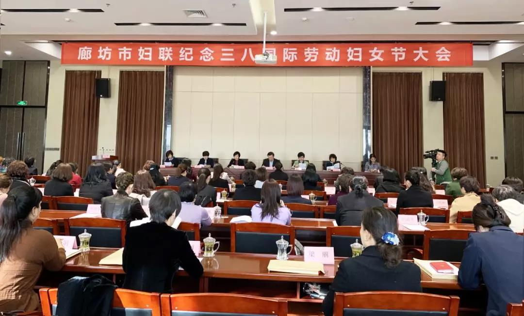 三月競芳菲 巾幗譜華章 ——廊坊市婦聯(lián)舉辦紀(jì)念“三八”國際勞動?jì)D女節(jié)大會
