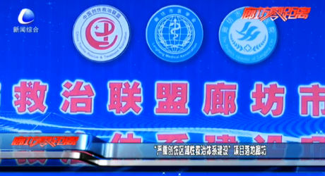 “嚴重創(chuàng)傷區(qū)域性救治體系建設(shè)”項目落地廊坊