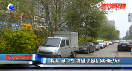 零距離·熱線：八大街北外街綠化帶臟亂差  權(quán)屬不明無(wú)人問(wèn)津