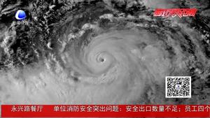 超強臺風(fēng)“利奇馬”威力強勁 影響我市多日