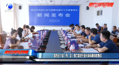 我市五個縣（市、區(qū)）強(qiáng)力推進(jìn)行業(yè)污染問題深度整改