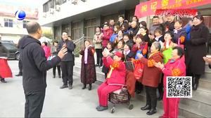 夕陽紅宣傳隊(duì)與記者一起慶祝第20個(gè)記者節(jié)