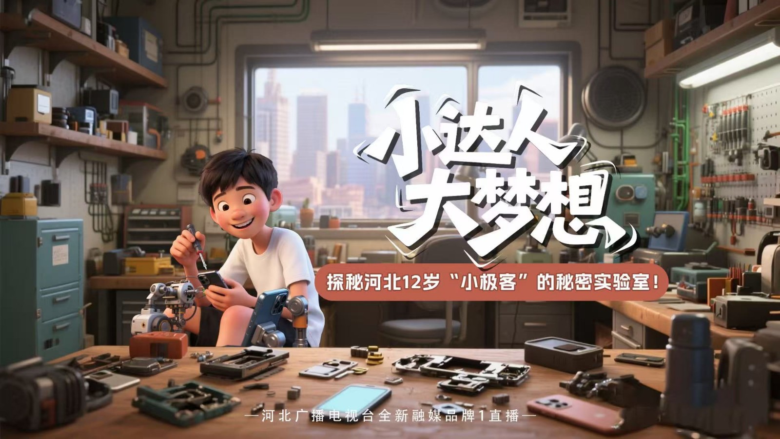 探訪！沉迷維修事業(yè)的小孩哥 走進(jìn)12歲少年極客造夢(mèng)實(shí)驗(yàn)室